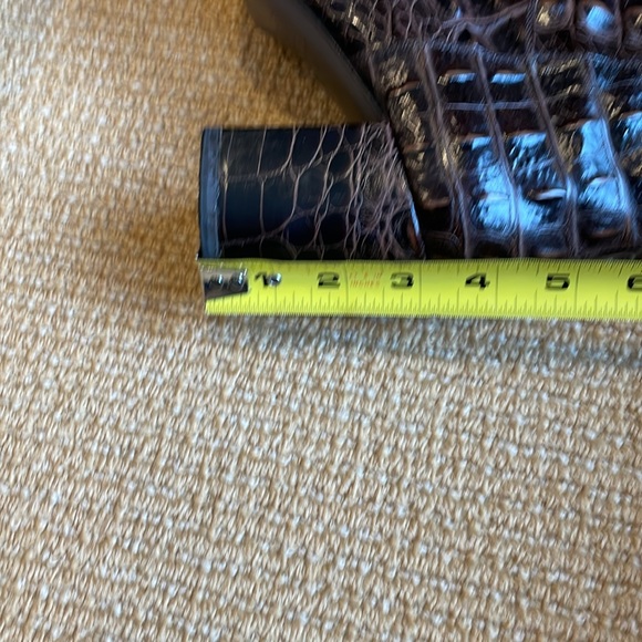 DOLCE & GABBANA HORNBACK BROWN  low boot size 39 1/2 - Picture 9 of 14
